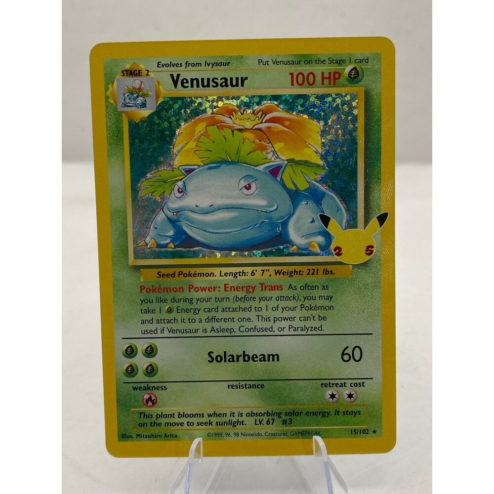 Venusaur 15/102 Holo - 25th Celebrations - Near Mint